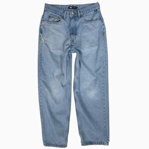 Vans Check 5 Baggy Fit Skate Jeans 30 Loose Wide Leg 90s Y2K Grunge Sk8 Skater